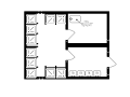 Модульная душевая с печью-буржуйкой